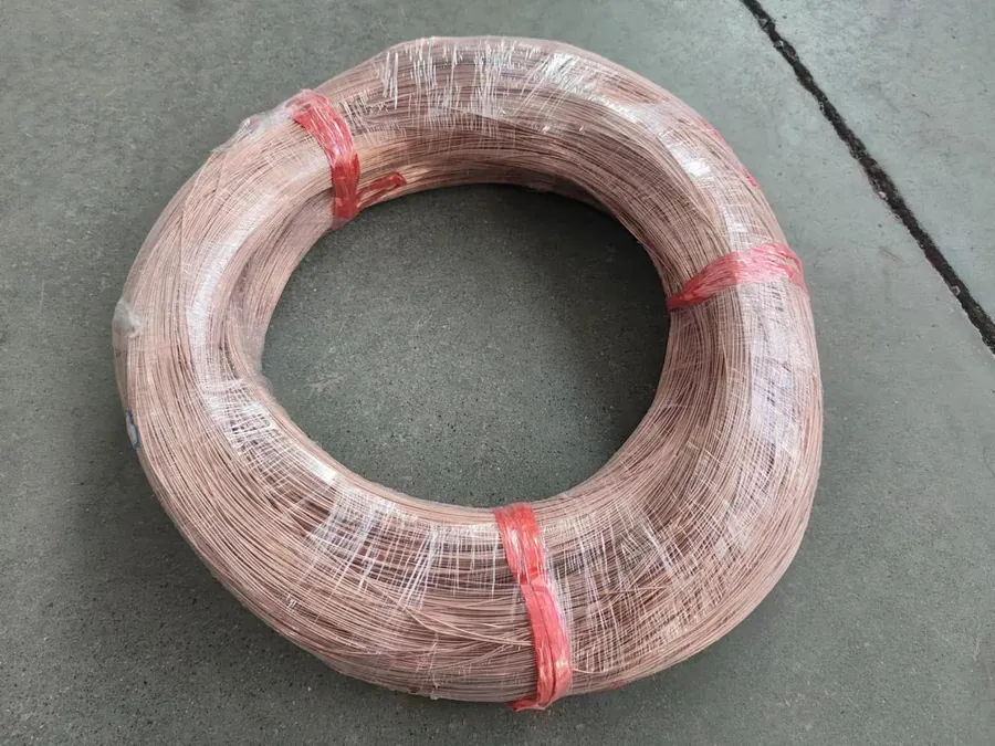 Coil of constantan 6J40 resistance alloy wire