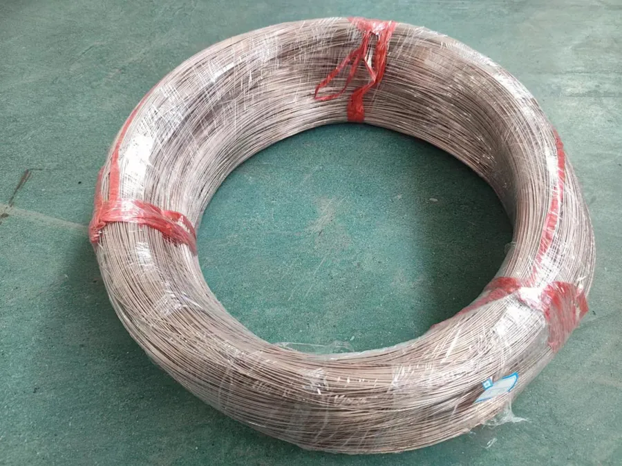 Coil of manganin 6J12 precision resistance wire
